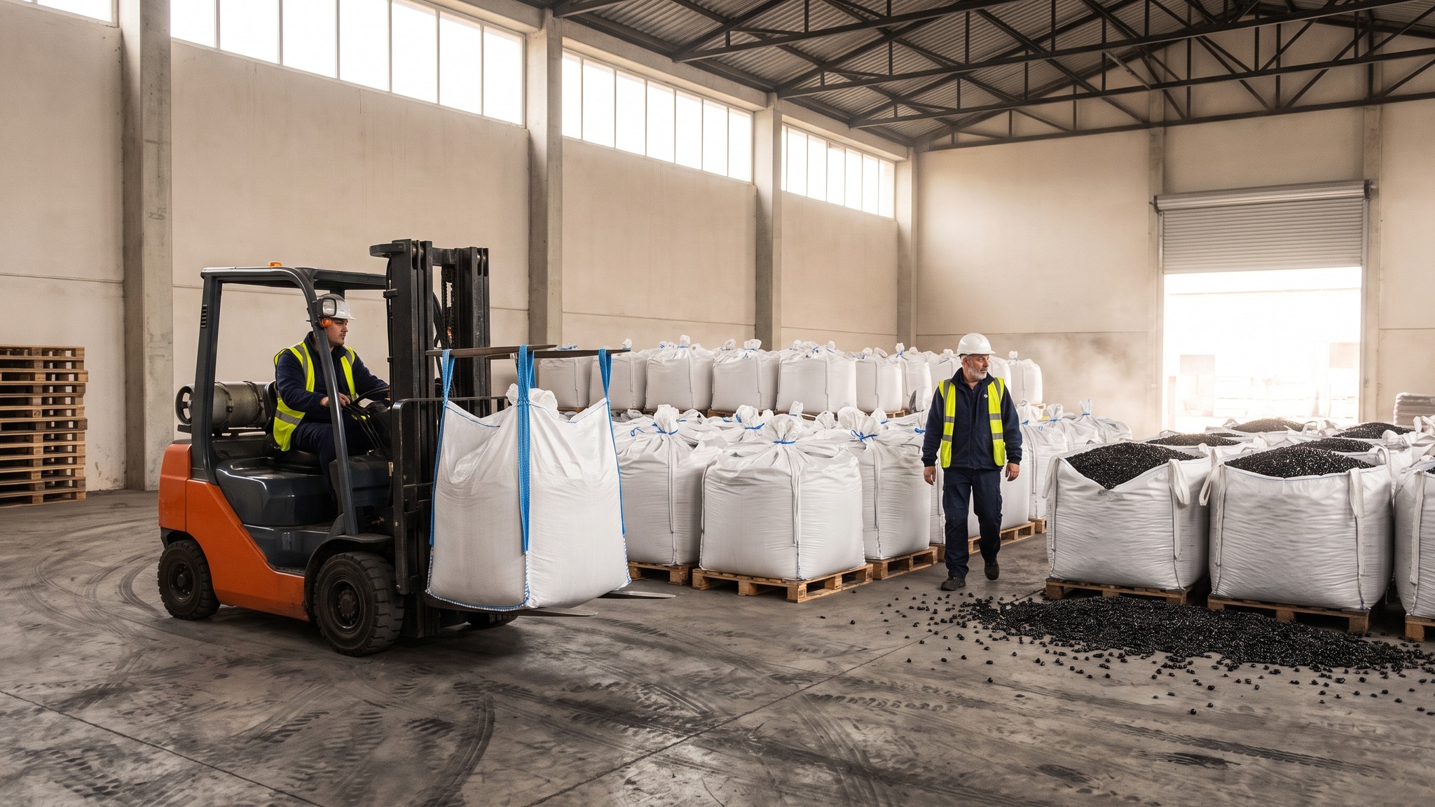 Otoczak czarny wysoki połysk 20–30 i 30–50 mm — W big-bagu 1000 kg