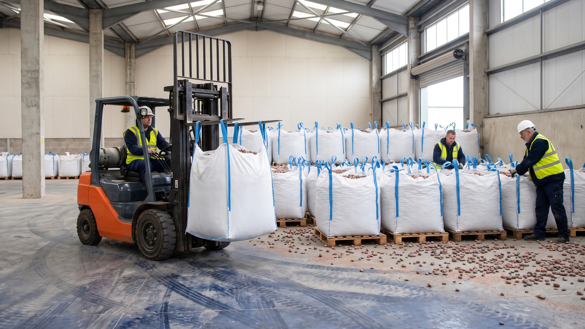 Otoczak czerwony polerowany 20–30 i 30–50 mm — W big-bagu 1000 kg